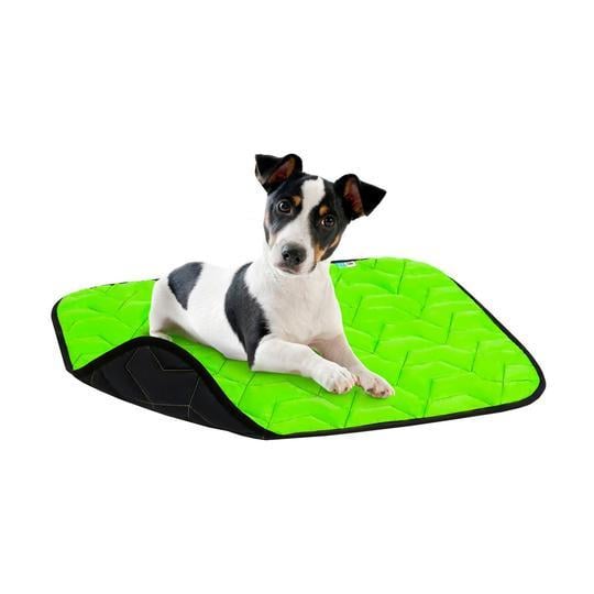 Airy Vest Mat - Cama Reversible Verde / Negro - Pet Brands