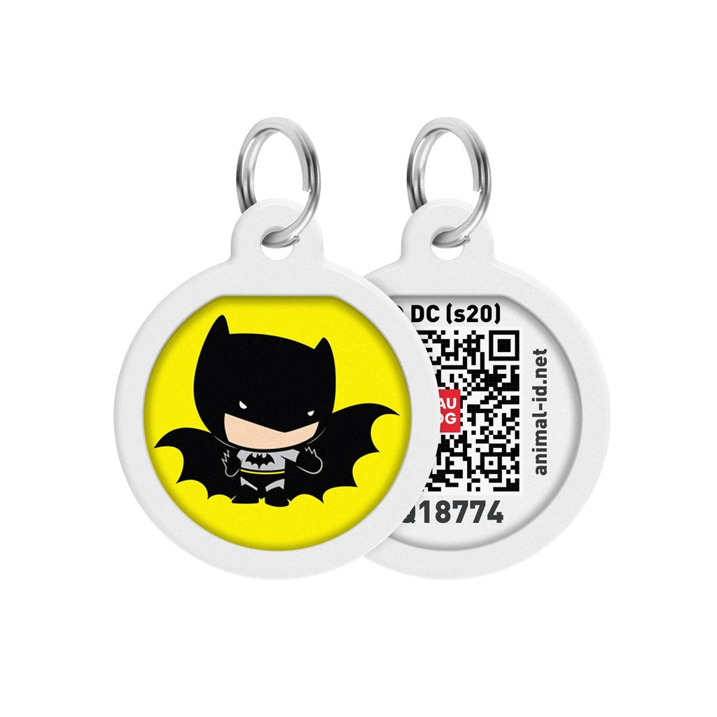 Batman Cartoon DC Comics Placa de identificación Smart ID – App ¡GRATIS! - Pet Brands