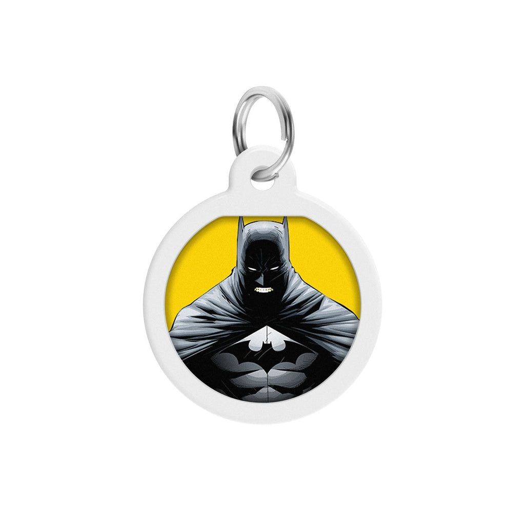 Batman Yellow DC Comics Placa de identificación Smart ID – App ¡GRATIS! - Pet Brands