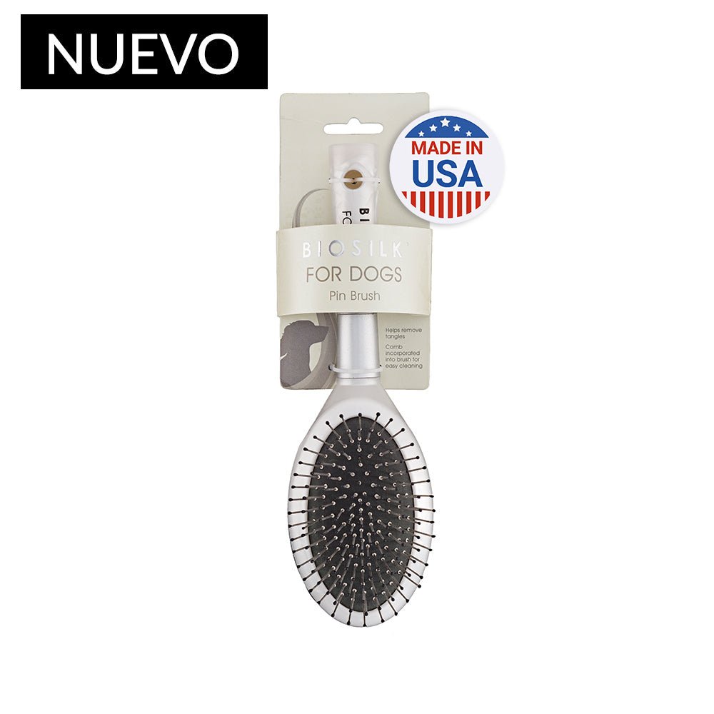 Biosilk Cepillo Para Perros Desenredante - porcupine Brush - Pet Brands