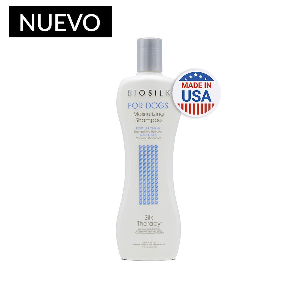 Biosilk Shampoo Hidratante Para Perros - Silk Therapy Mosturizing 355 ml. - Pet Brands