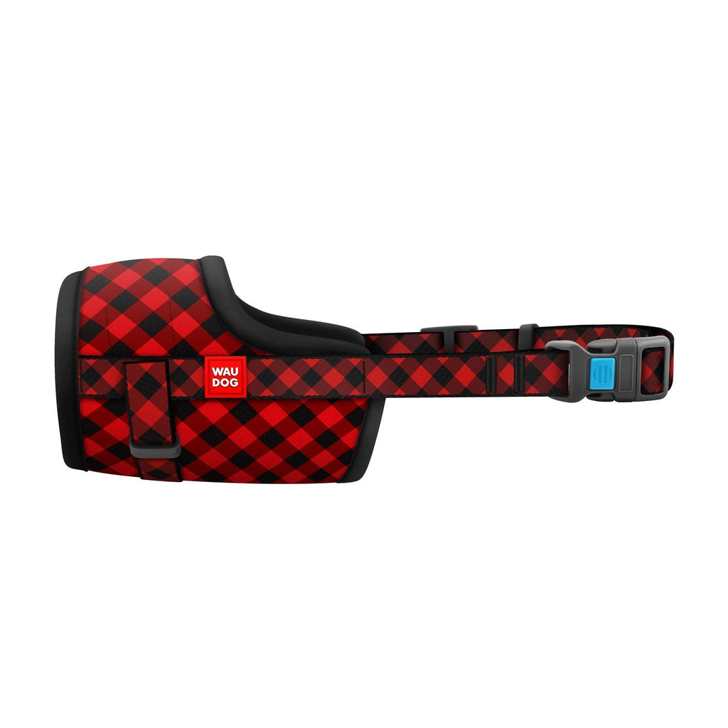 Bozal RED PLAID Nylon Ultra cómodo - Pet Brands