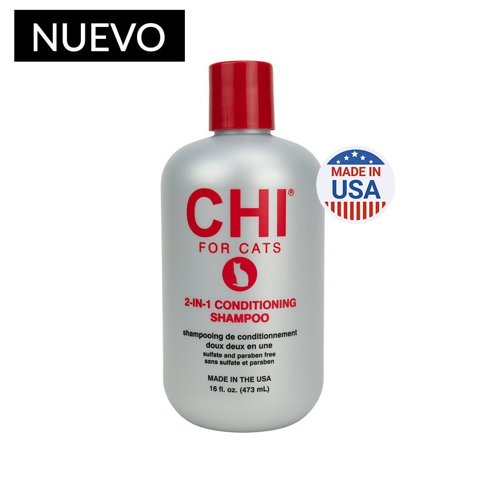 Chi champu acondicionador para gatos 2-in-1 473ml - Pet Brands