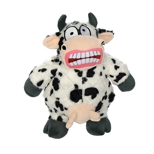 Mighty Angry Animals Cow ultra resistente para perro - Pet Fashion