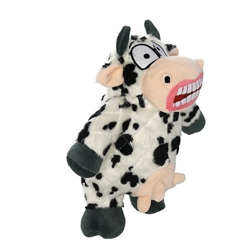 Mighty Angry Animals Cow ultra resistente para perro - Pet Fashion