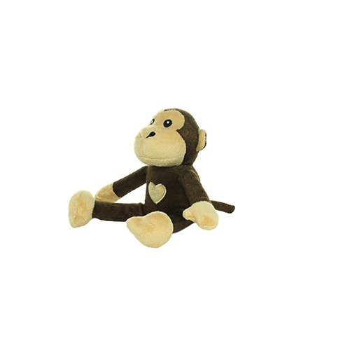 Mighty Jr Safari Monkey Brown juguete ultra resistente para perro - Pet Fashion