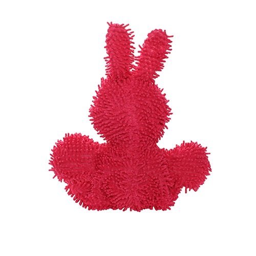 Mighty Microfiber Ball Med Rabbit juguete ultra resistente para perro - Pet Fashion