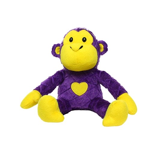 Mighty Safari Monkey Purple juguete ultra resistente para perro - Pet Fashion