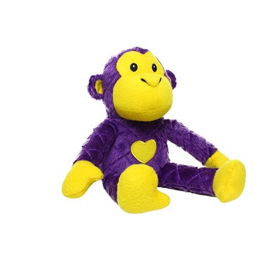 Mighty Safari Monkey Purple juguete ultra resistente para perro - Pet Fashion