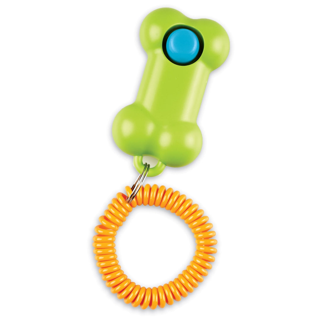 Smarty Pooch Training Clicker- BONE juguete de entrenamiento para perro - Pet Fashion