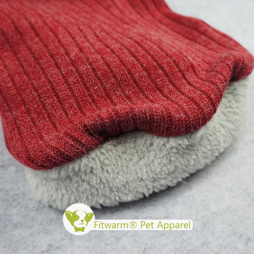 Sudadera Roja a Rayas con Capucha - Pet Fashion