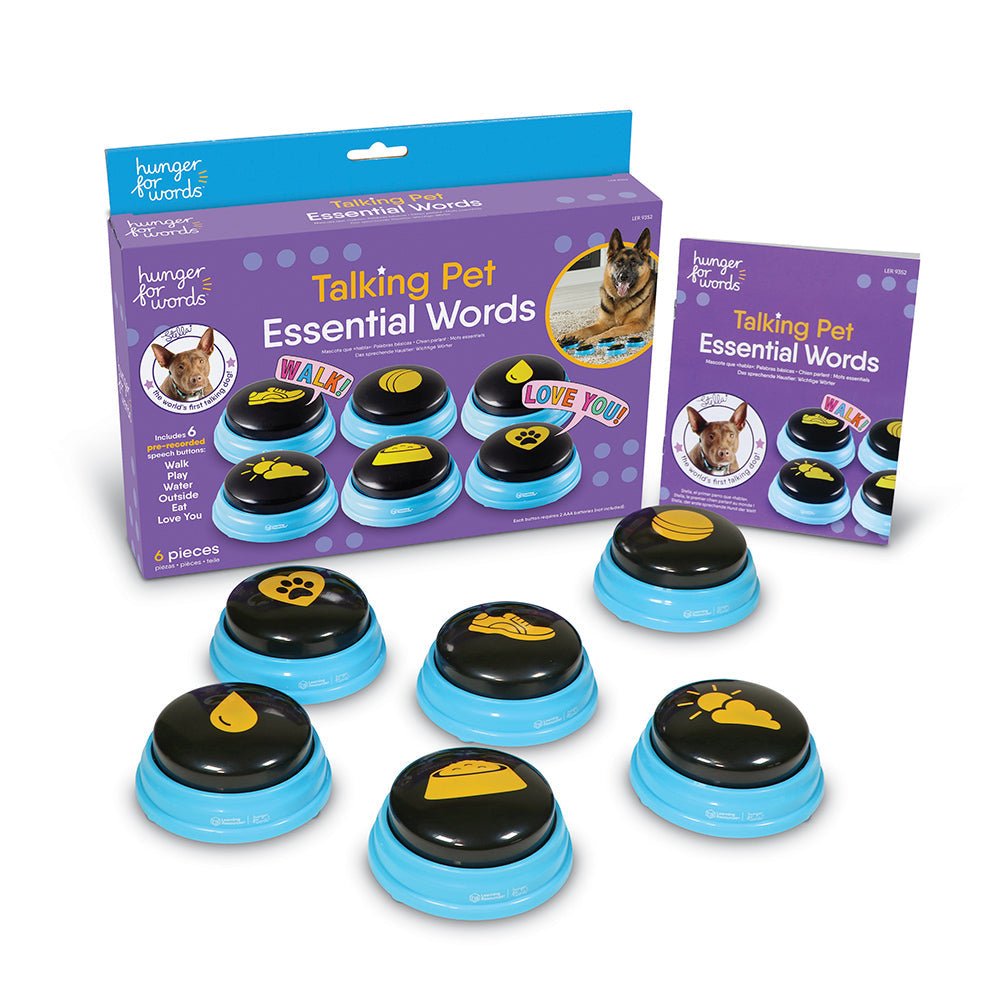 Talking Pet Essential Words juguete de entrenamiento para perro - Pet Fashion