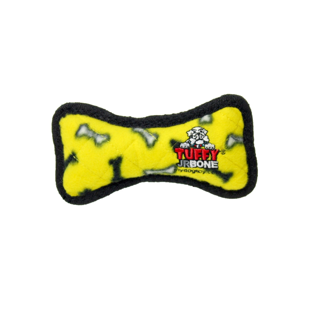 Tuffy Jr Bone Yellow Bone juguete ultra resistente para perro - Pet Fashion