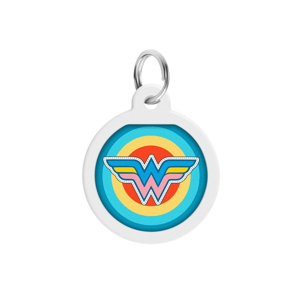 Wonder Woman 1 DC Comics Placa de identificación Smart ID – App ¡GRATIS! - Pet Brands