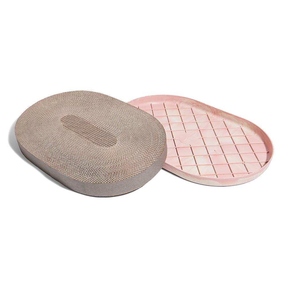 Zeedog Rascador SCRATCHER LIGHT PINK para gatos - Pet Fashion